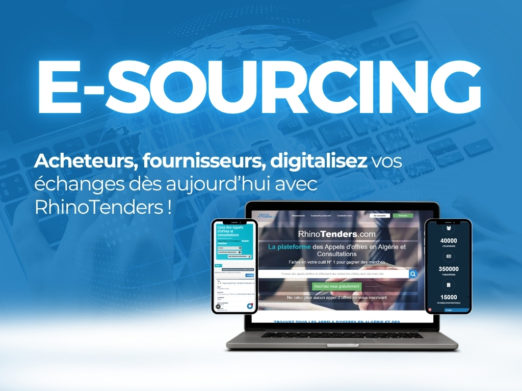 E-Sourcing Stratégique : Comment RhinoTenders Réinvente la Gestion des Appels d’Offres pour les Entreprises Algériennes