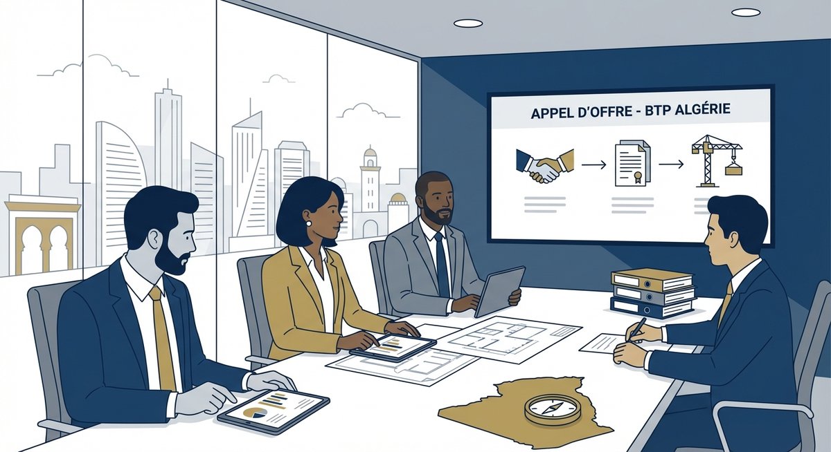 De la Veille Stratégique à la Soumission Gagnante : Optimiser Chaque Étape d'un appel d'offre BTP Algérie