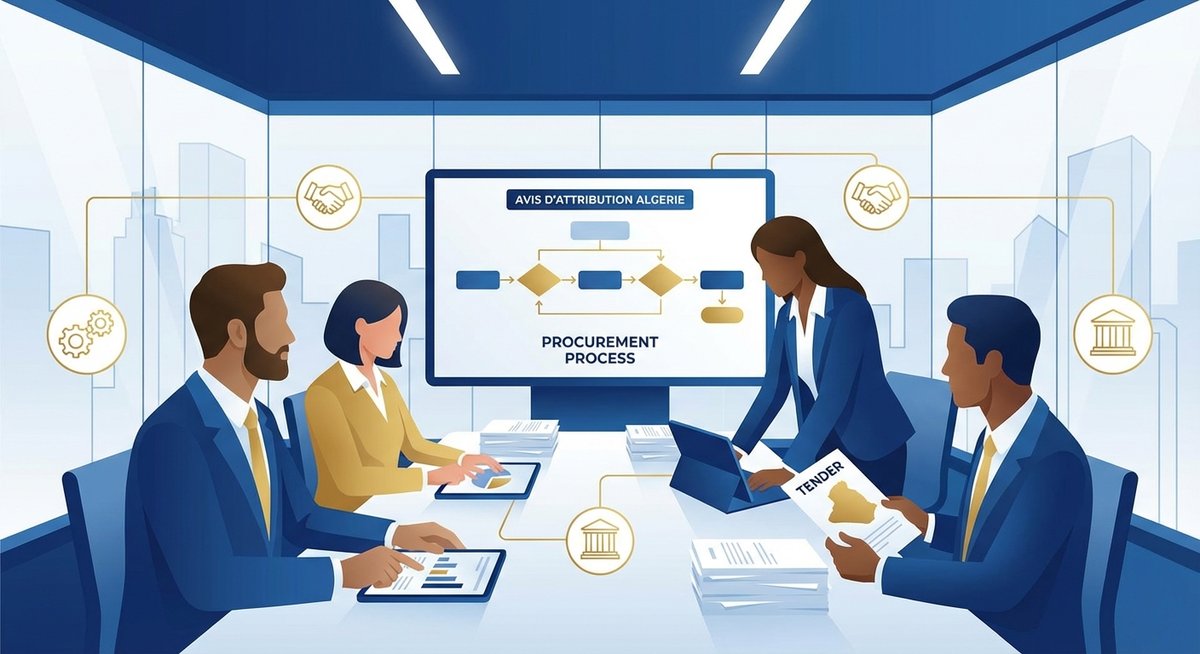 avis d'attribution algérie