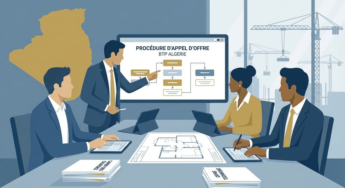 appel d'offre BTP algérie