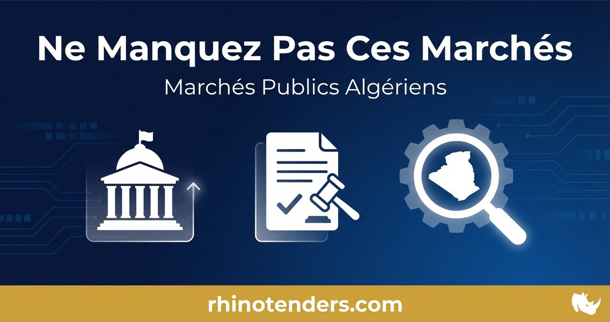 Appel d'Offre Fourniture Algérie : Stratégies Avancées pour une Offre Gagnante et Différenciée