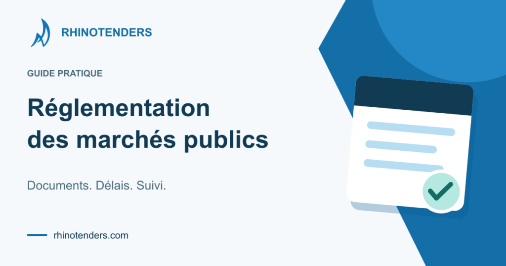 Guide illustré sur la réglementation des marchés publics en Algérie : documents, délais et suivi.