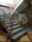 rampe d'escalier